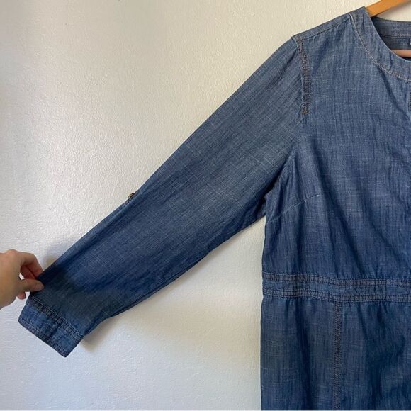 J. Jill Denim Shirt Dress - Picture 5 of 10